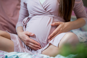 Embarazada en la semana 32: molestias y varices