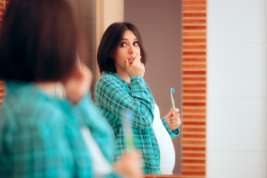 Embarazada semana 9: higiene bucal