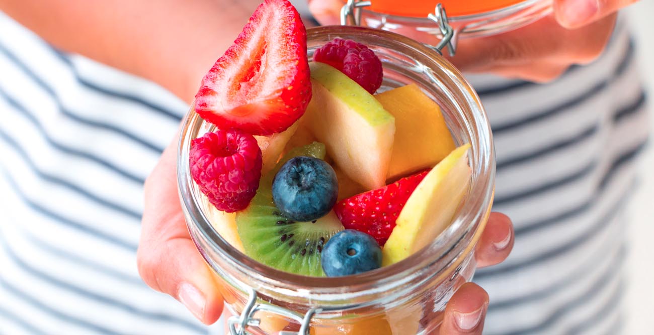 Macedonia de frutas con Ácido fólico