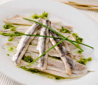 Alimentos con omega 3: boquerones