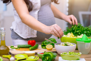 Manipular comidas en verano estando embarazada