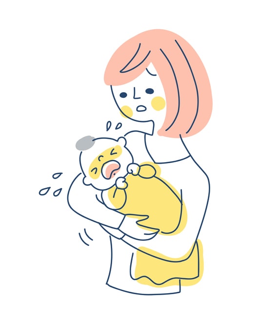 Bebé llorar no mama bien