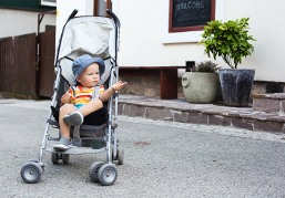 Carrito de bebé y contaminación atmosférica