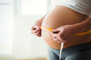 Peso en la embarazada de más de 40 años
