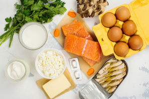 Alimentos con vitamina D y omega 3 para el embarazo