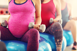Embarazada obesa y ejercicio