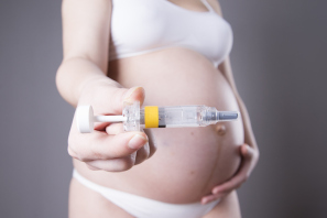 Embarazo semana 27: prevenir los trombos con heparina