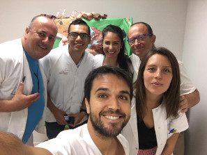 El Dr. Ortega y su equipo de Salud Ambiental