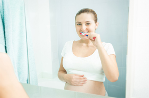 embarazada dos meses higiene bucal