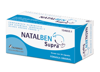 Natalben Supra Twin Embarazo 30 cápsulas