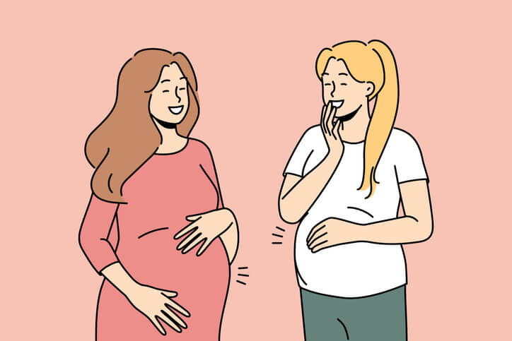El tamaño de la barriga en el embarazo