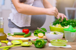 Alimentos para gestantes con calor