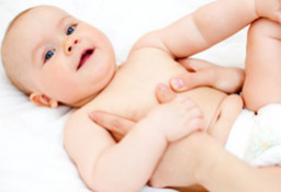 Beneficios del masaje en el bebé
