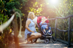 Los paseos en carrito y los bebés