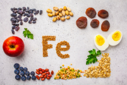 Alimentos y menús con hierro para gestantes con anemia