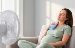 Combatir calor en el embarazo