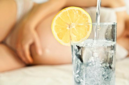 beber agua embarazo